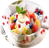 Yogurt & Honey Fruit Cups